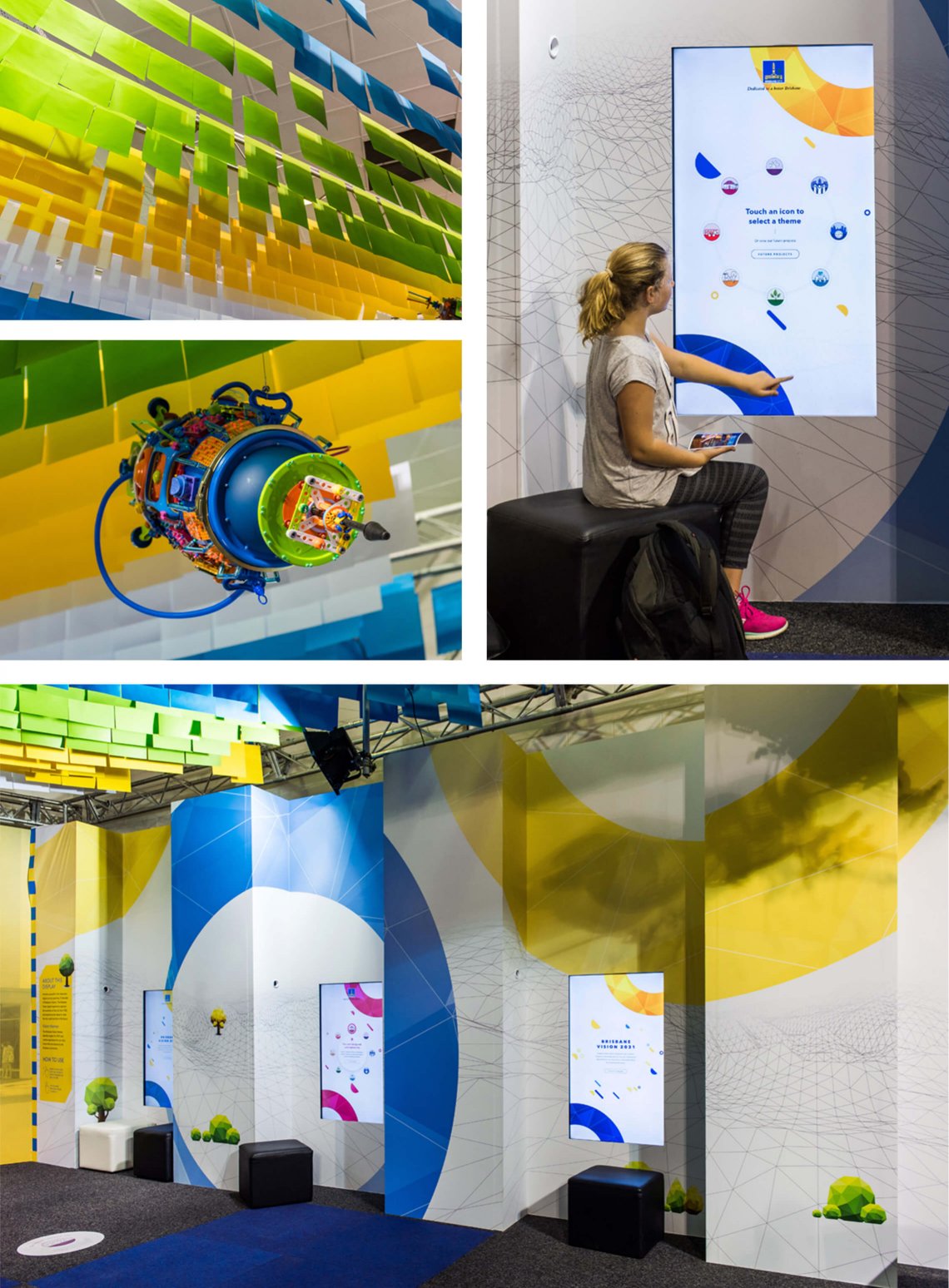 Brisbane City Council Ekka Stall Creative Execution