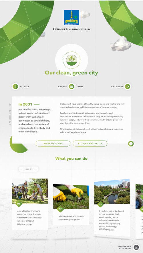 Brisbane Vision Creative Example