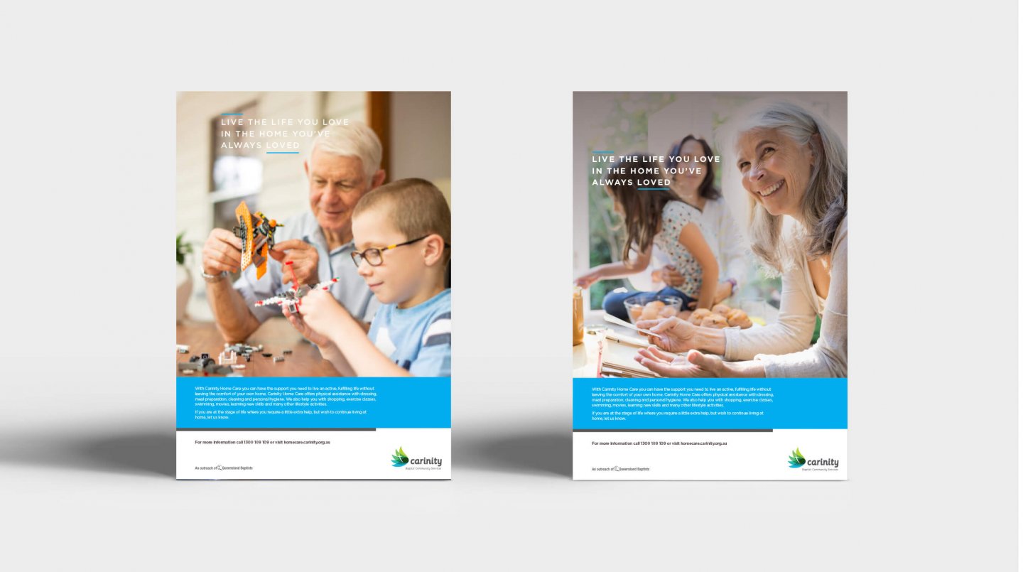 Carinity Print ads