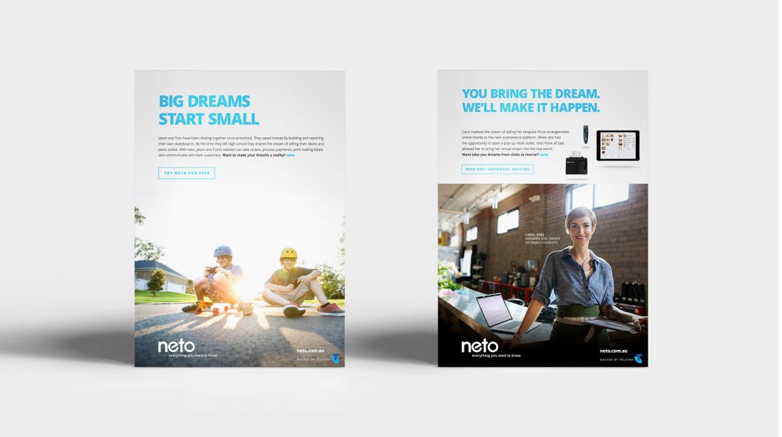 Neto Print Ads