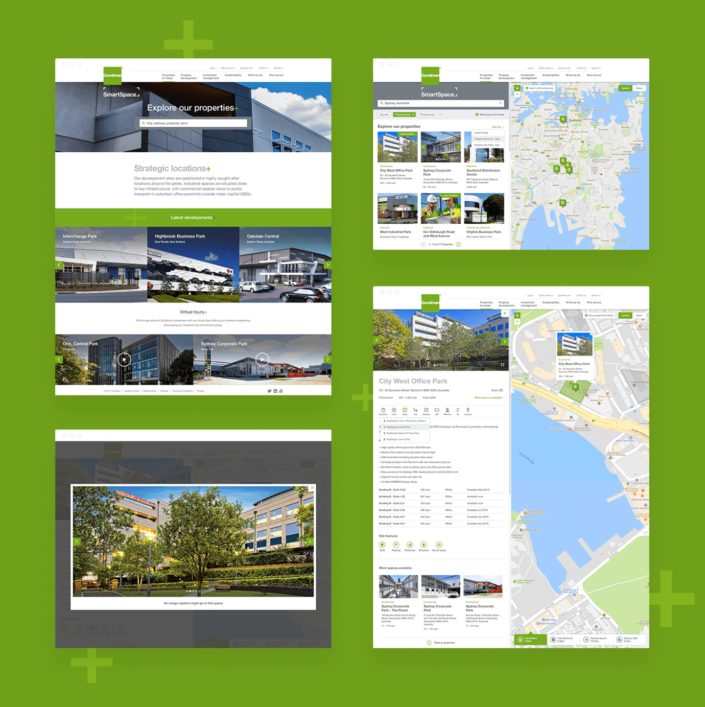 Goodman Desktop Screens