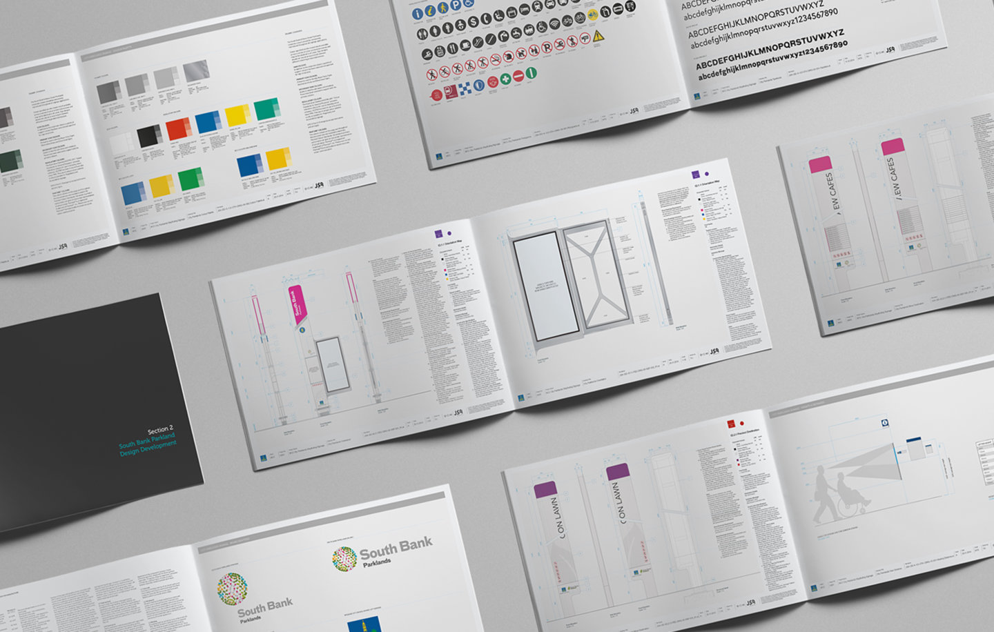 roma street parkland wayfinding signage manual