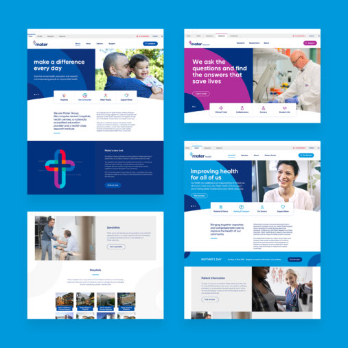 Mater Web Development on Kentico