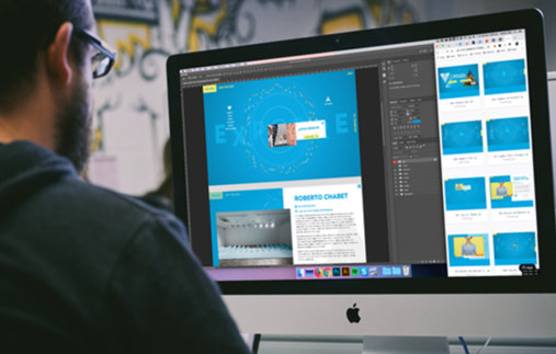 Example of JSA's UX and UI services - screens for the QAGOMA APT9