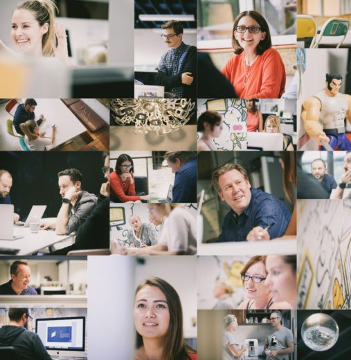 the JSAcreative team collage