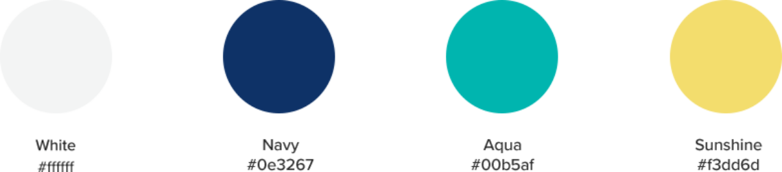 Be Brand Colour Palette